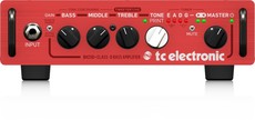 TC Electronic BH250 250 watt Micro Bass Guitar Amplifier Head (Red)