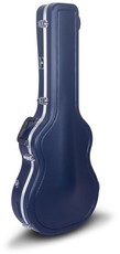 Crossrock CRA860 Series ABS Molded Classical Guitar Case (Blue)