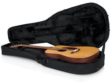 Gator GL-DREAD-12 GL Series 12 String Dreadnought Lightweight Acoustic Guitar Case (Black)