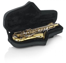 Gator GL-TENOR-SAX-A GL Band Series Rigid EPS Polyfoam Lightweight Tenor Saxophone Case (Black)