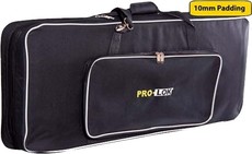 Pro-Lok PKB-10-61 10mm Padded 61-Key Keyboard Gig Bag (Black)