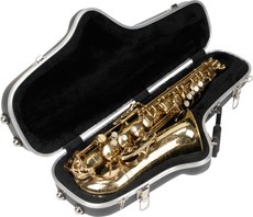 SKB Contoured Alto Saxophone Case (Black)