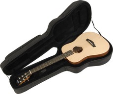 SKB Lightweight Mini Acoustic Guitar Soft Case for Baby Taylor or Martin LX (Black)