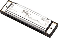 Fender Blues Deluxe Harmonica E Key (Chrome)