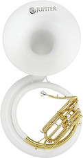 Jupiter JSP1000 1000 Series BBb Fibreglass Sousaphone (White)