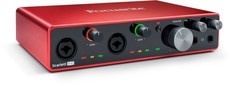 Focusrite Scarlett 8i6 6-Channel USB Audio Interface - Red (3rd Generation)