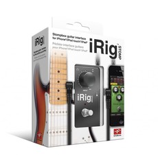 IK Multimedia iRig Stomp Guitar Stomp Box Pedal for Apple Devices