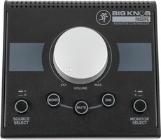 Mackie Big Knob Passive 2x2 Studio Monitor Controller (Black)