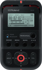 Roland R-07 High Resolution Audio Field Recorder (Black)