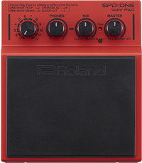 Roland SPD::ONE WAV PAD Percussion Pad (Red)