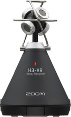Zoom H3-VR 360deg Virtual Reality Handy Audio Recorder (Black)