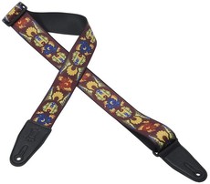 Levys MP-25 2 Inch Polyester Guitar Strap (Printed Design)