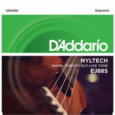 D'Addario EJ88S Nyltech Soprano Nylon Ukulele Strings
