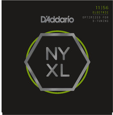 D'Addario NYXL1156 11-56 NYXL Nickel Wound Medium Top Extra Heavy Bottom Electric Guitar Strings