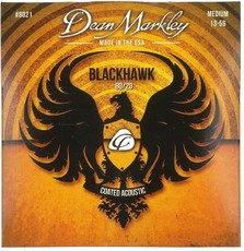 Dean Markley 8021 Blackhawk Acoustic 80/20 13-56 Medium Coated Acoustic Guitar Strings