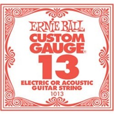 Ernie Ball 1013 .013 Plain Steel Single String