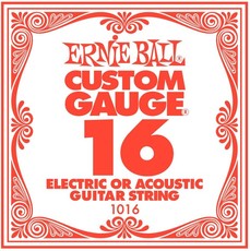 Ernie Ball 1016 .016 Plain Steel Single String