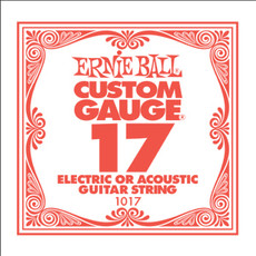 Ernie Ball 1017 .017 Plain Steel Single String