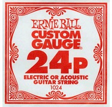 Ernie Ball 1024 .024P Plain Steel Single String