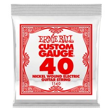 Ernie Ball 1140 .040 Nickel Wound Electric Guitar Single String