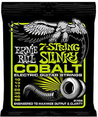 Ernie Ball 2728 Cobalt 7 String Regular Slinky 10-56 7 String Electric Guitar Strings
