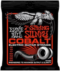 Ernie Ball 2730 Cobalt 7 String Skinny Top Heavy Bottom 10-62 7 String Electric Guitar Strings