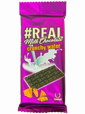 #REAL Milk Chocolate - Crunchy Wafer - 12 x 85g