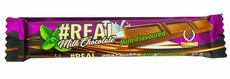 #REAL Milk Chocolate - Mint Flavoured - 28 x 25g