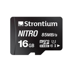 Strontium 16GB Nitro MicroSD Card 85MB/s