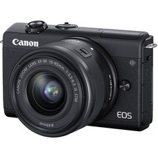 Canon EOS M200 Mirrorless Camera with 15-45mm Lens Black