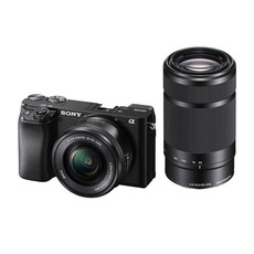 Sony a6100 24.2MP Mirrorless Camera Twin Lens Bundle