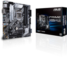 ASUS PRIME Z490M-PLUS Intel Z490 LGA 1200 Micro ATX Motherboard