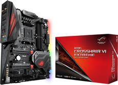 ASUS ROG CROSSHAIR VI EXTREME AM4 AMD X370 SATA 6Gb/s USB 3.1 Extended ATX AMD Motherboard
