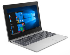 Lenovo - IdeaPad D330-10IGM Celeron N4000 4GB RAM 128GB eMMC 2in1 Active Pen LTE WiFi Detachable Keyboard Win 10 Pro 10.1 inch Notebook - Grey