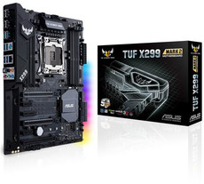 ASUS TUF X299 MARK 2 LGA 2066 DDR4 M.2 USB 3.1 X299 ATX Motherboard (for Intel Core i9 and i7 X-Series Processors)