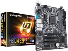 Gigabyte - H310M S2P 2.0 LGA1151/ Intel/ H310/ Micro ATX/Ultra Durable/ 8118 Gaming LAN/ DDR4/ HDMI 1.4/ M.2/ DVI-D/Motherboard