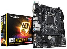 Gigabyte H310M S2H 2 LGA 1151 (Socket H4) Intel H310 Express Micro ATX Motherboard