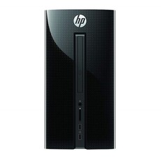 HP 460 i5-7400T Windows 10 Home Mini Tower Desktop, Glossy Black