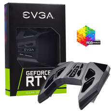 EVGA GeForce RTX NVLink SLI Bridge 4-Slot Spacing RGB LED