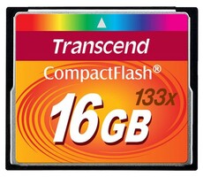 Transcend 16GB 133X Compact Flash Card