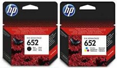 HP Ink Combo Pack Black 652 & Colour 652/HP652 OEM