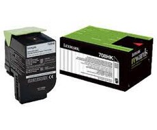 Lexmark 708HKE High Yield Black Corporate Laser Toner Cartridge