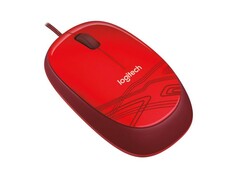 Logitech M105 Corded Mouse - Red