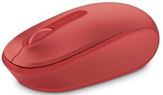 Microsoft - 1850 Wireless Mobile Mouse + FREE Licenced DC Comics Mouse Pad - Flame Red