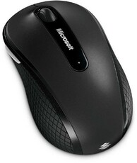 Microsoft Wireless Mobile 4000 Mouse Black - Retail pack