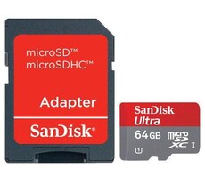 SanDisk Mobile Class 10 Micro SD Memory Card - 64GB