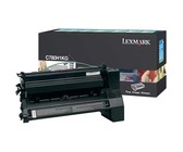LEXMARK C780 / C782 / X782 Black Return Program Print Cartridge - 15 000 pgs