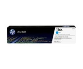 HP 126A Cyan Original LaserJet Toner Cartridge