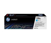 Genuine HP 128A Cyan LaserJet Toner Cartridge (CE321A)