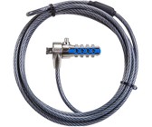 RCT 4 Digit 3 In 1 Notebook Security Lock - T-BAR; T- BAR Nano And Wedge Lock Slot Compatible